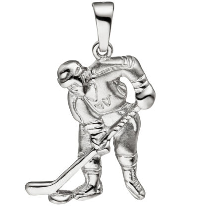 Anhänger "Eishockeyspieler" 925 Silber