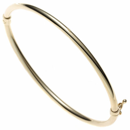 Armreif oval 585 Gelbgold