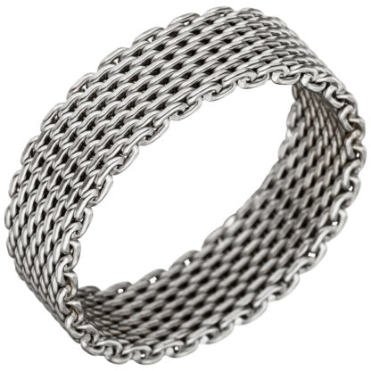 Ring "Milanaise" 925 Silber 6 mm