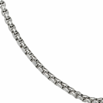 Venezianerkette Edelstahl 45 cm 3 mm rund – Bild 2