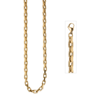 Anker Collier Edelstahl/PVD goldfarben 46 cm