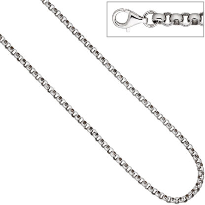 Collier/Erbskette 925 Silber 4,5 mm 45 cm