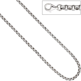 Collier/Erbskette 925 Silber 4,5 mm 50 cm