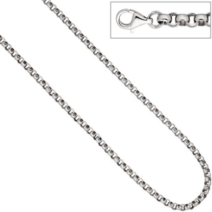Collier/Erbskette 925 Silber 4,5 mm 50 cm