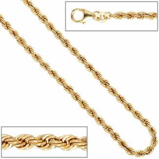 Collier/Kordelkette 585 Gelbgold 3,2 mm 45 cm