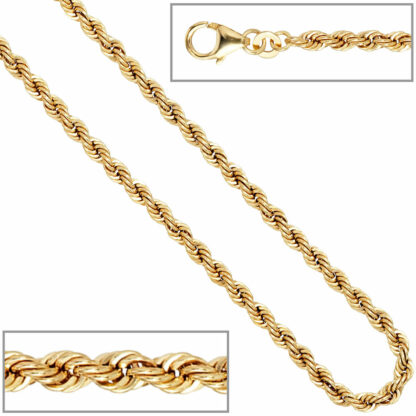 Collier/Kordelkette 585 Gelbgold 3,2 mm 45 cm