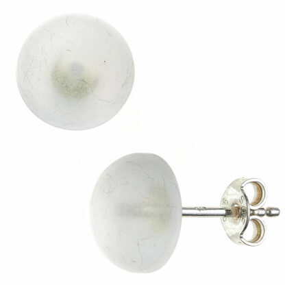 Ohrstecker 925 Silber mit Bergkristall 10 mm