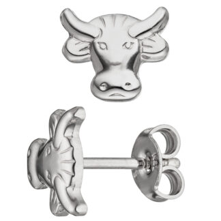 Ohrstecker "Kuh" 925 Silber