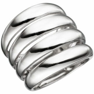 Ring 4 bahnig 925 Silber