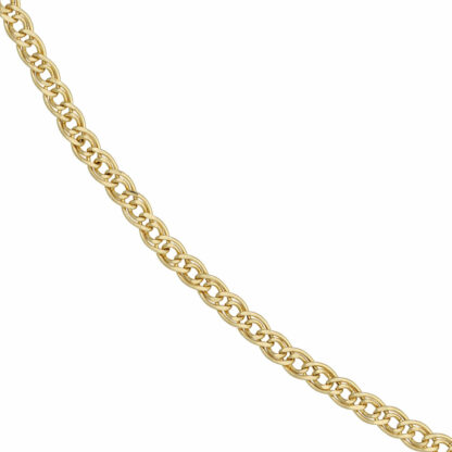 Zwillings-Panzerarmband 333 Gelbgold 21 cm 4,8 mm – Bild 2