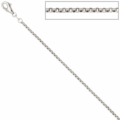 Erbskette 925 Silber 1,5 mm 36 cm