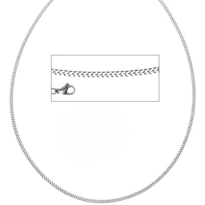 Panzerkette Edelstahl 2 mm 38 cm – Bild 2