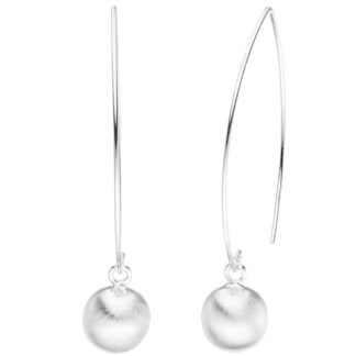 Ohrhaken mit Kugel 925 Silber