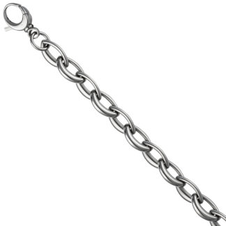Armband Edelstahl Anker in Linsenform 21 cm