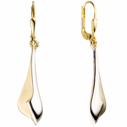 Boutons 333 Gelbgold bicolor lang