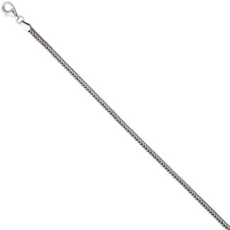 Fuchsschwanz-Armband 925 Silber 19 cm