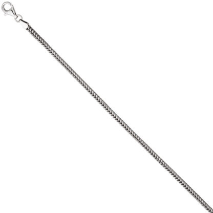 Fuchsschwanz-Armband 925 Silber 19 cm