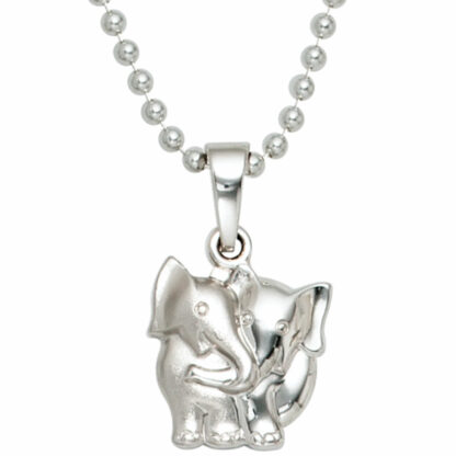 Kinder Anhänger "Elefantenpaar" 925 Silber – Bild 3