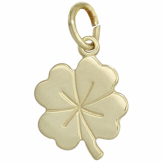 Kinder Anhänger "Kleeblatt" 333 Gelbgold