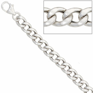 Panzerarmband 925 Silber 7 mm 21 cm