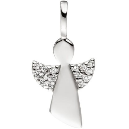 Anhänger "Engel" 925 Silber mit Zirkonia weiß