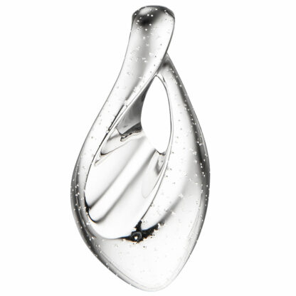 Anhänger "Tropfen" 925 Silber mit Glitzereffekt