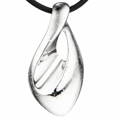 Anhänger "Tropfen" 925 Silber mit Glitzereffekt – Bild 4