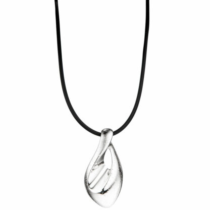 Anhänger "Tropfen" 925 Silber mit Glitzereffekt – Bild 2