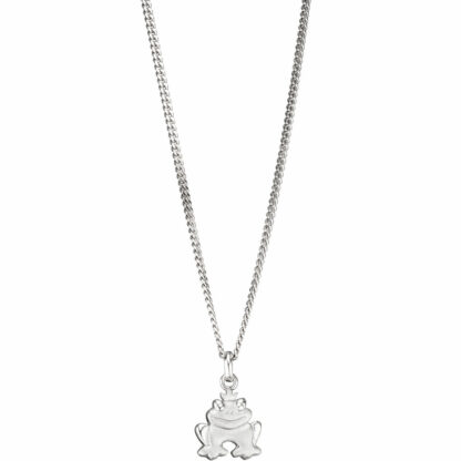 Kinder Anhänger "Frosch" 925 Silber/teilmattiert – Bild 2