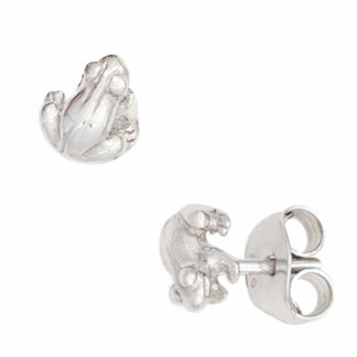 Kinder Ohrstecker "Frosch" 925 Silber