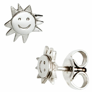 Kinder Ohrstecker "Sonne" 925 Silber