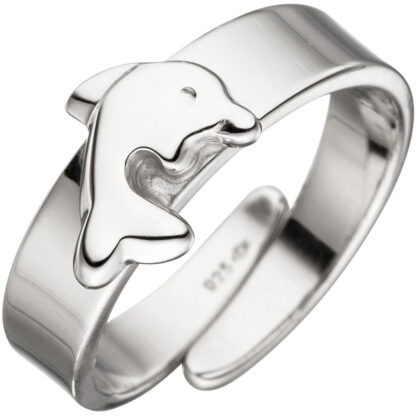 Kinder Ring "Delfin" 925 Silber