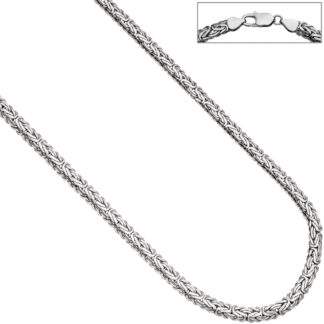 Königskette oval 925 Silber 7 mm 45 cm