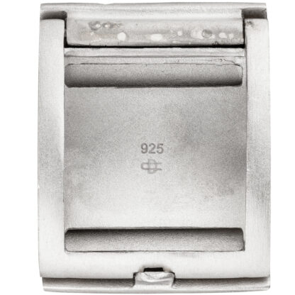 Medaillon rechteckig 925 Silber – Bild 4
