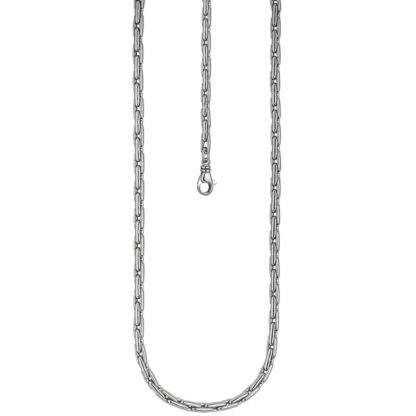 Collier/Anker-Varianten-Design 925 Silber 45 cm – Bild 2
