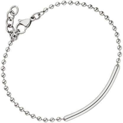 Kugel-Armband Edelstahl mit Schmuckhülse
