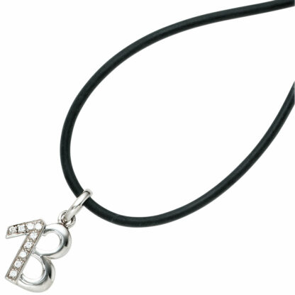 Anhänger "13" 925 Silber mit Zirkonia weiß – Bild 2