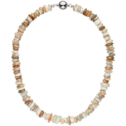 Collier Sonnenstein mit Metall-Magnetschließe