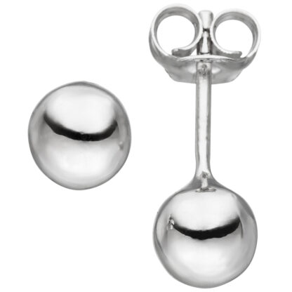 Kugel-Ohrstecker 925 Silber ca. 6,1 mm
