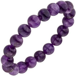Armband mit Amethysten violett endlos