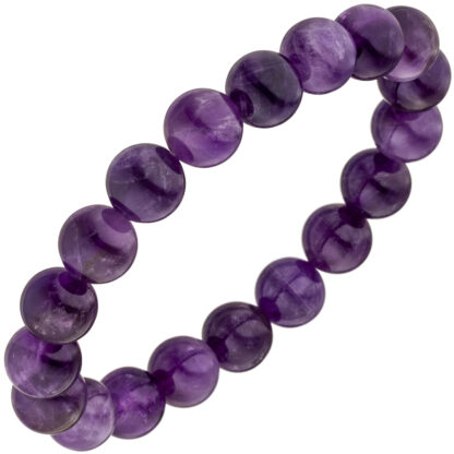 Armband mit Amethysten violett endlos