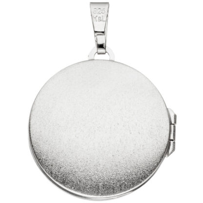 Collier/Panzerkette mit Medaillon "Lebensbaum" 925 Silber 50 cm – Bild 5