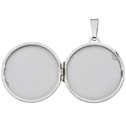 Collier/Panzerkette mit Medaillon "Lebensbaum" 925 Silber 50 cm – Bild 6