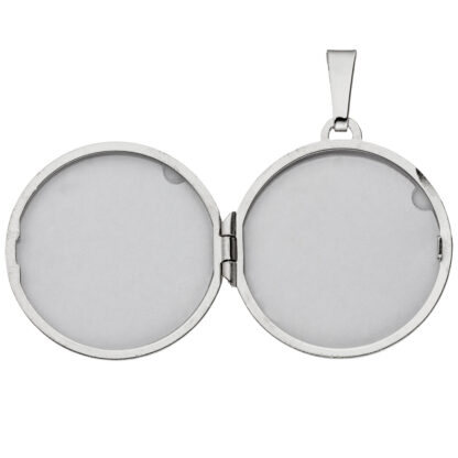 Collier/Panzerkette mit Medaillon "Blume des Lebens" 925 Silber – Bild 6