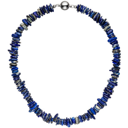 Collier mit Lapis Lazuli Natur 44 cm