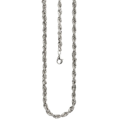 Collier/Kordelkette 925 Silber 45 cm – Bild 3