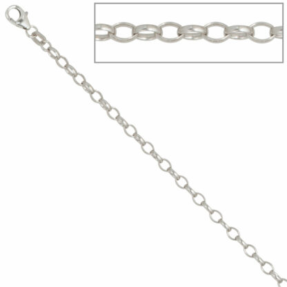 Ankerkette 925 Silber ca. 70 cm ca. 3 mm – Bild 2