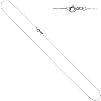 Ankerkette 333 Weißgold 40 cm 0,7 mm Federringverschluss