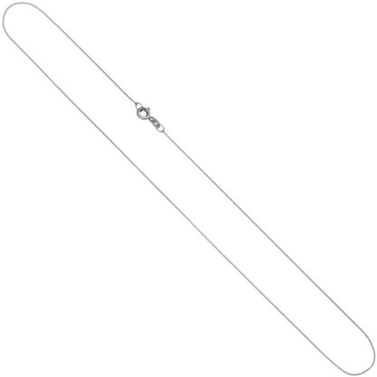 Ankerkette 333 Weißgold 40 cm 0,7 mm Federringverschluss – Bild 4