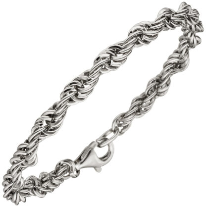 Kordelarmband 925 Silber 21 cm 5,2 mm